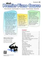 Premier Piano Course: Lesson Book 2B Product Image