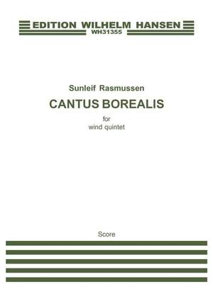 Sunleif Rasmussen: Cantus Borealis For Wind Quintet (Score)