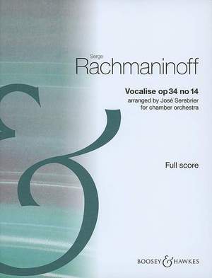 Rachmaninoff, S W: Vocalise op. 34/14