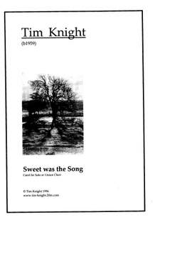 Knight: Sweet Was The Song