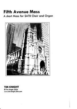 Knight: Fifth Avenue Mass