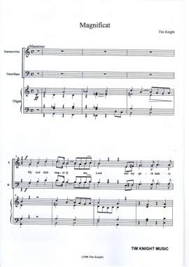 Knight: Evening Canticles
