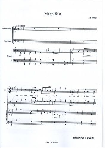 Knight: Evening Canticles
