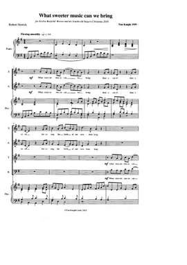 Knight: What Sweeter Music