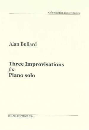 Bullard: Three Improvisations for Piano Solo