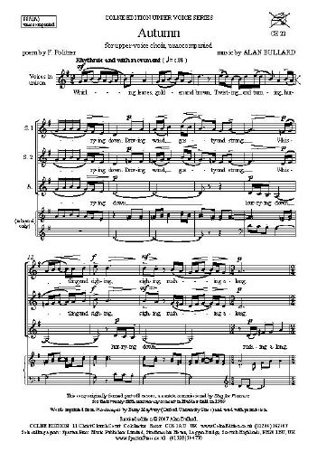 Bullard: Autumn