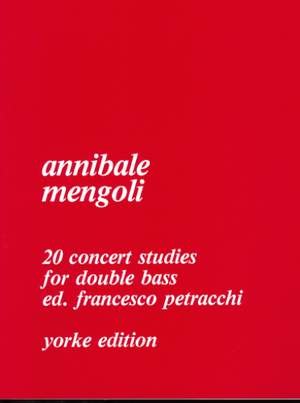 Mengoli: Twenty Concert Studies