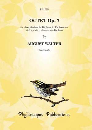 Walter: Octet Op. 7 - Score only