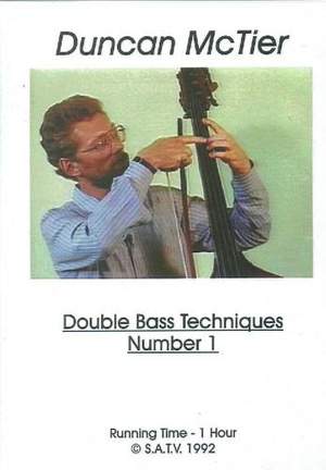 McTier: DVD: Double Bass Techniques Number 1