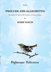 Vançin: Prelude and Allegretto for Four Winds & Piano .