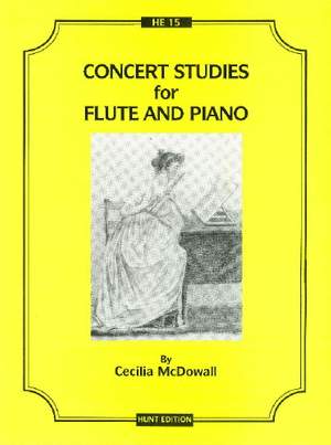 McDowall: Three Concert Studies for Flute & Piano
