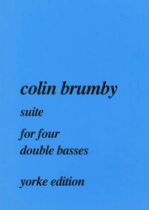 Brumby: Suite for four double basses (1975)