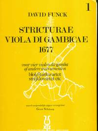 Funck: Stricturae Viola di Gambicae 1 - 4
