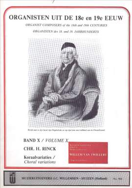 Rinck: Organists of the 18th & 19th Century Volume 10