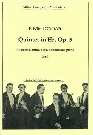 Witt: Quintet in Eb