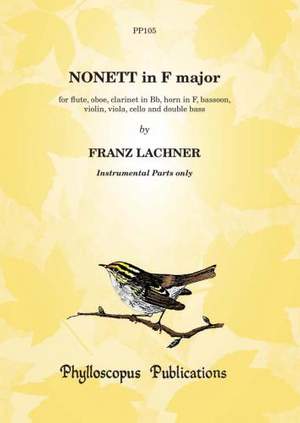 Lachner: Nonett in F (1857) for wind and strings [Parts only]