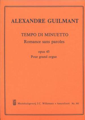 Guilmant: Tempo di Minuetto, Op.45 - Romance sans paroles