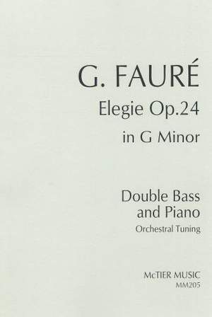 Fauré: Elegie in G Minor op. 24 (Orchestral Tuning)