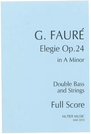 Fauré: Elegie in A Minor op. 24 (Solo Tuning)