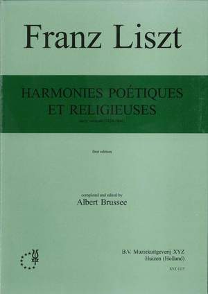 Liszt: Harmonies Poetiques et Religieuses