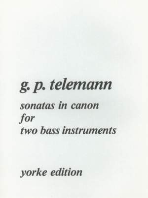 Telemann: Sonatas in Canon for two bass instruments
