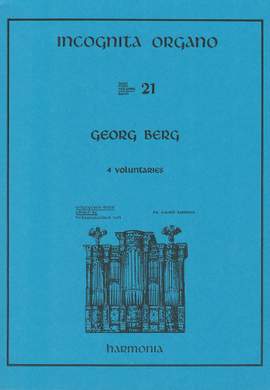 Berg: Incognita Organo Volume 21: Voluntaries