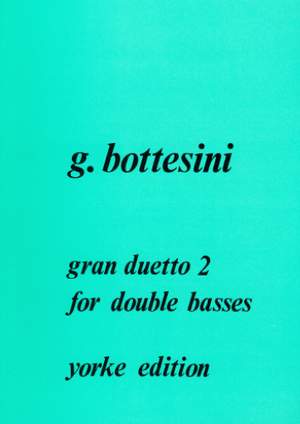 Bottesini: Tre Gran Duetto No. 2 for 2 basses