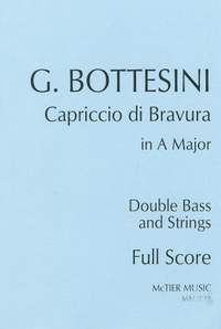 Bottesini: Capriccio di Bravura (Solo Tuning) for Strings [Full Score and Parts]