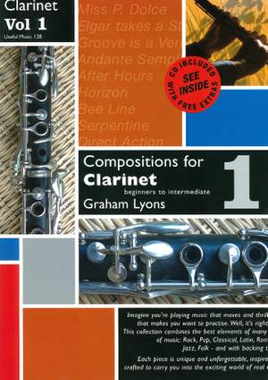 Lyons: Compositions for Clarinet Volume 1 With CD