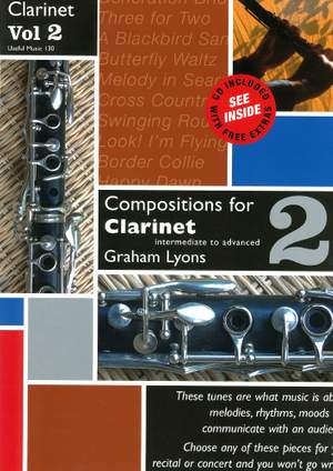 Lyons: Compositions for Clarinet Volume 2 With CD