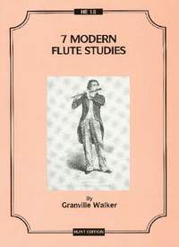 Walker: Seven Modern Flute Studies