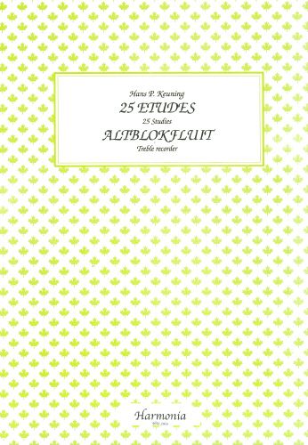 Keuning: Twenty Five Studies for Treble Recorder