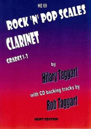 Taggart: Rock 'N' Pop Scales for CLARINET with FREE CD