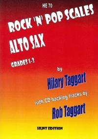 Taggart: Rock 'N' Pop Scales for ALTO SAX with FREE CD