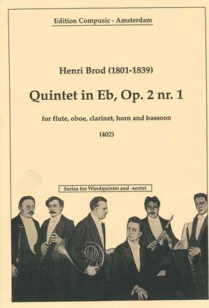 Brod: Quintet in Eb, Op. 2 nr. 1