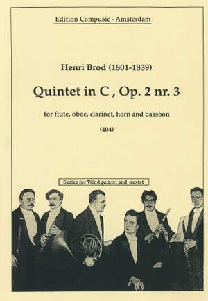 Brod: Quintet in C, Op, 2 nr. 3