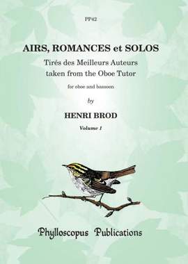 Brod: Airs, Romances and Solos Vol. 1 (Oboe & Bassoon)