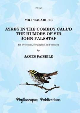 Paisible: Mr Peaseable's Ayres in the Comedy ... Sir John Falsstaf