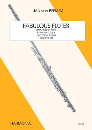 van Beekum: Fabulous Flutes: 38 studies for flute based on scales