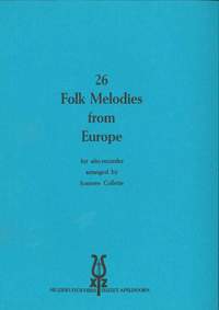 Collette: Twenty Six Folk Songs from Europe