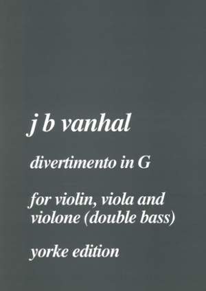 Vanhal: Divertimento in G