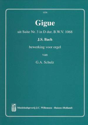Bach: Gigue from Suite No. 3