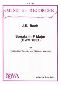Bach: Sonata in F BWV1031
