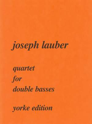 Lauber: Quartet for double basses (1942)