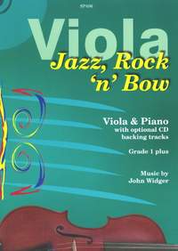 Widger: Jazz, Rock 'n' Bow for Viola & Piano with CD