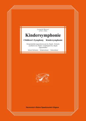 Mozart: Children's Symphony for School Orchestra (Leopold Mozart)