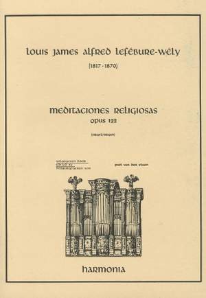 Lefébure-Wély: Meditaciones Religiosas