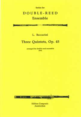 Boccherini: Three Quintets