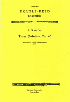Boccherini: Three Quintets