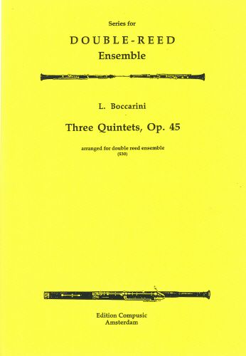 Boccherini: Three Quintets